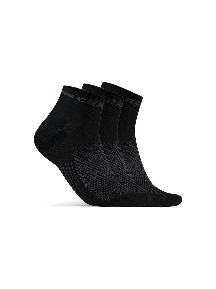 CRAFT Active Mid 3-pack, Čierna