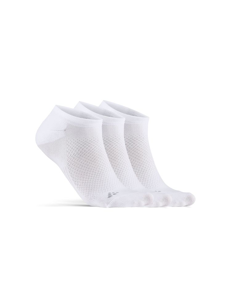 CRAFT Active Footies 3-pack, Biela