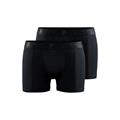 CRAFT Active 3-inch 2-pack pánske, Čierna