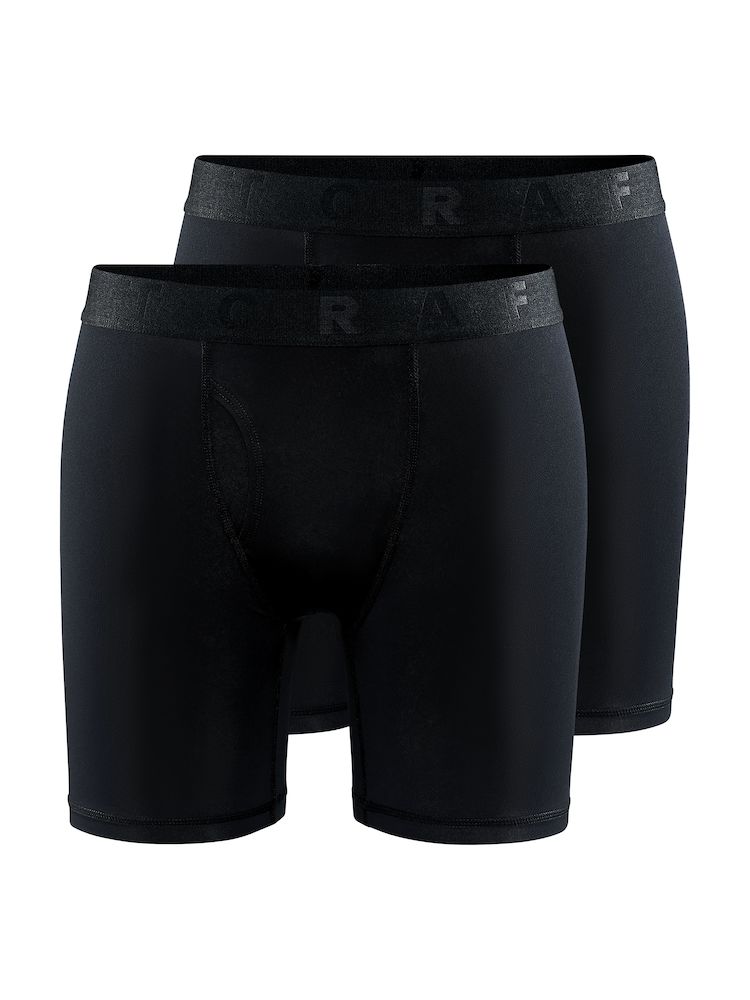 CRAFT Active 6-inch 2-pack pánske, Čierna