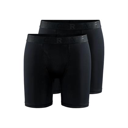 Active 6-inch 2-pack pánske, Čierna
