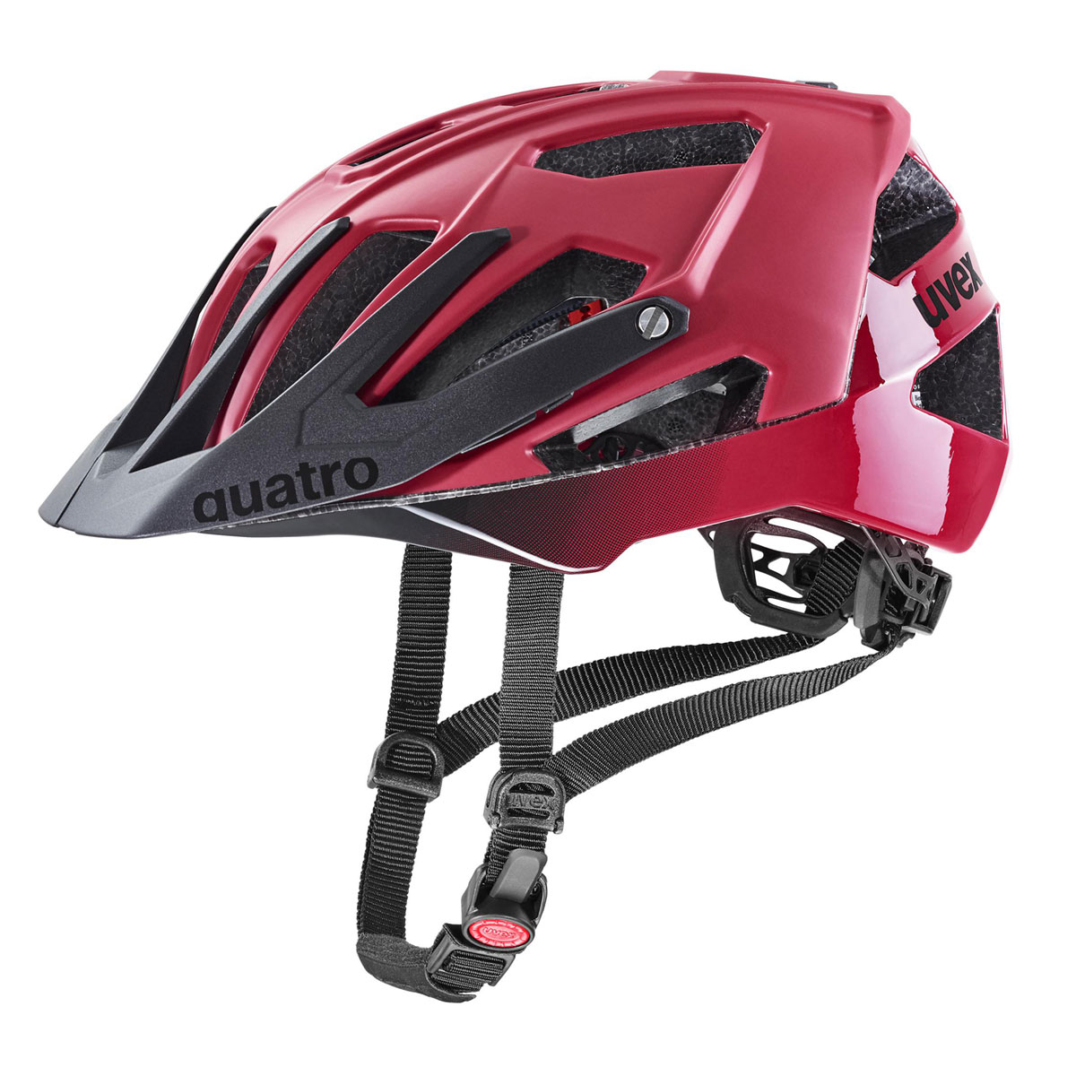UVEX Quatro Cc Dark Red - Black Mat (s4100260300)