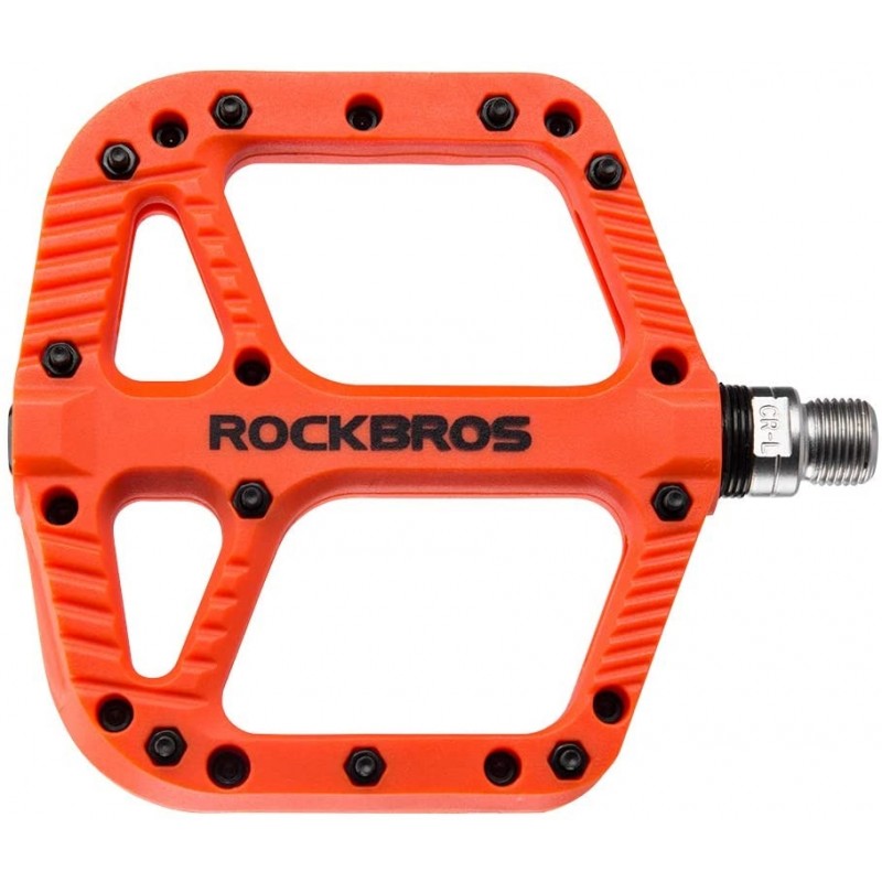 ROCKBROS Pedále RB, PL,LSL Flat nylon, 9/16