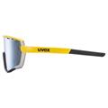 UVEX Sportstyle 236 Set Sunbee-black Mat/mir.silver Cat. 3 + Cat. 0 (s5330046