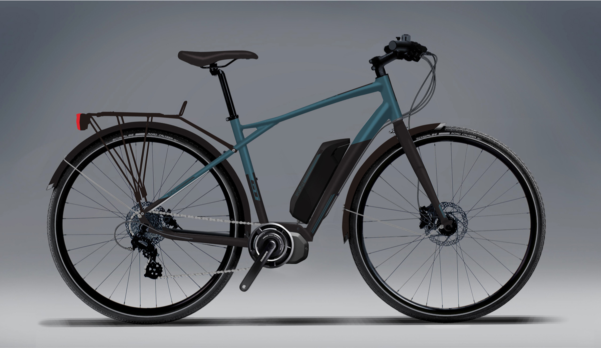 GT Bicycles e-TRAFFIC AMP MENS (2017)