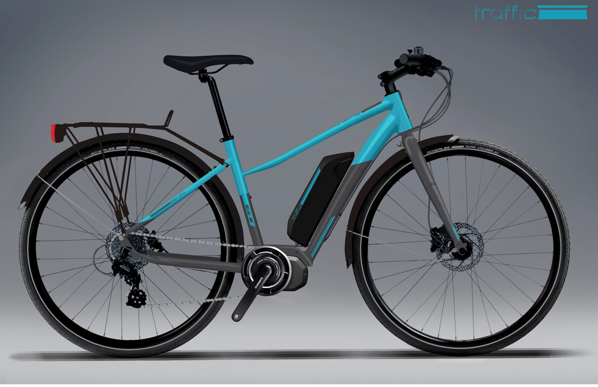 GT Bicycles e-TRAFFIC AMP WOMENS (2017)