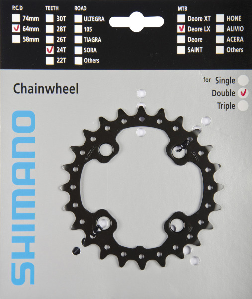 SHIMANO Prevodník 24z. FCM675 SLX