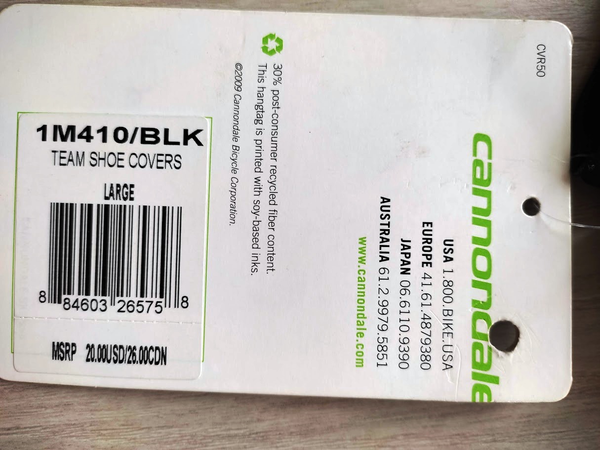 CANNONDALE Team Shoe Covers