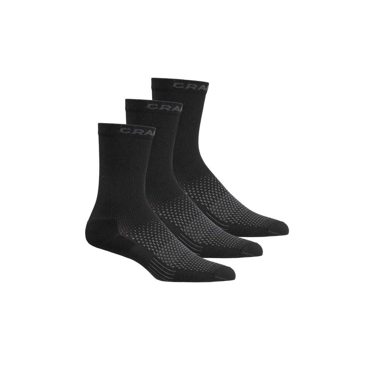 CRAFT Active High 3-pack, Čierna
