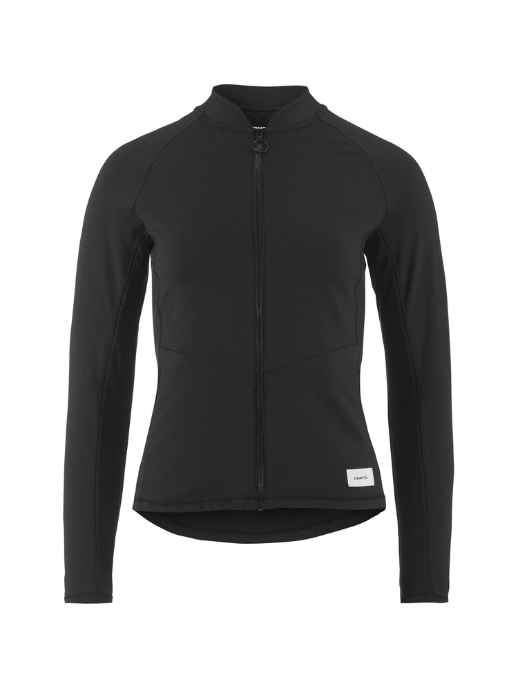 CRAFT Collective Zip Sweater, Čierna