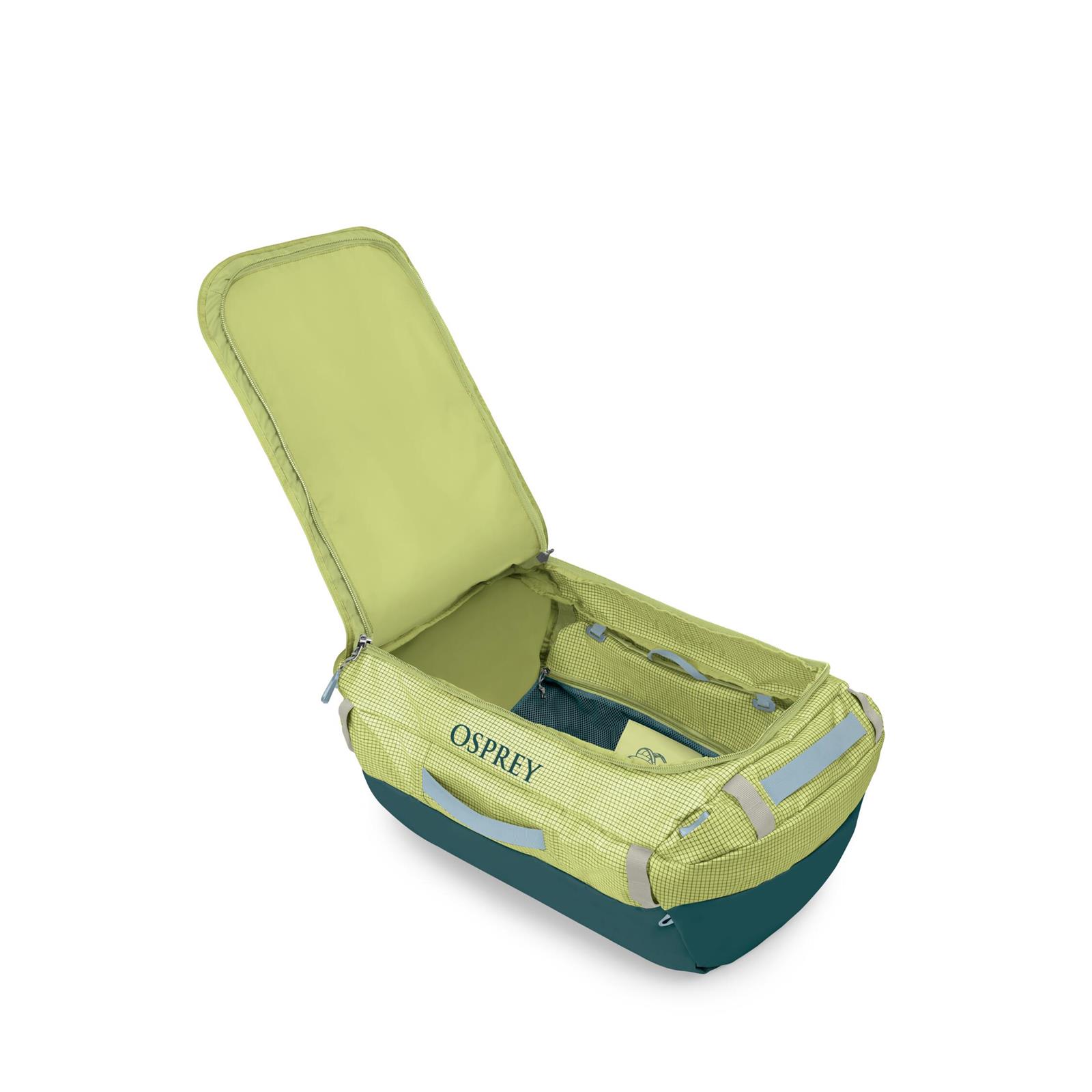 OSPREY Taška Transporter Duffel 65 Glow Dew Torrent Blue (10007513)