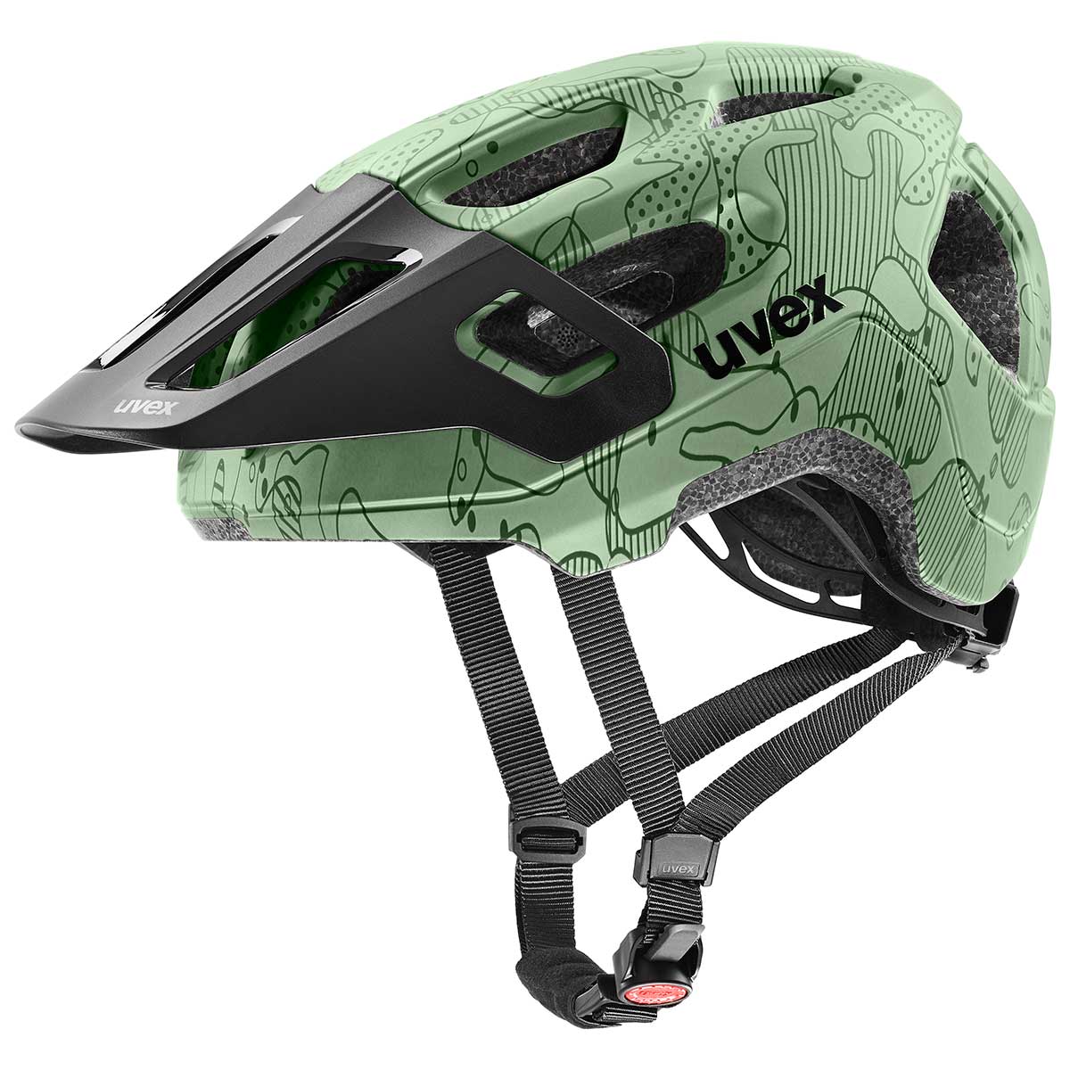 UVEX React Jr. Moss Green Altim M (s4107070800)