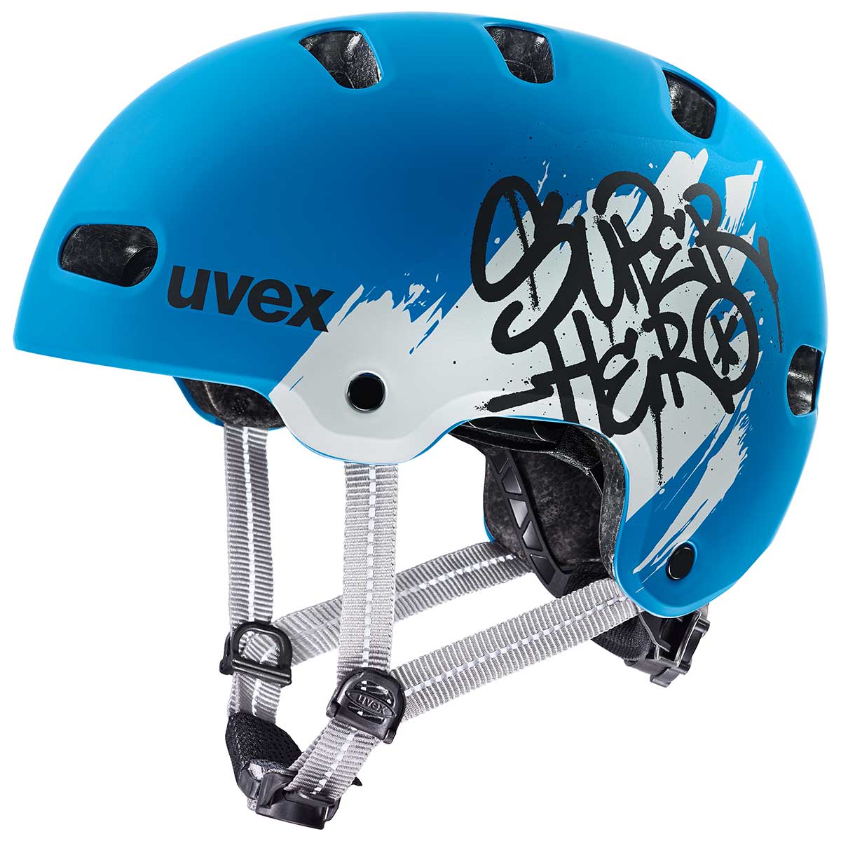 UVEX Kid 4 Style Super Hero Blue Matt (s4148230400)