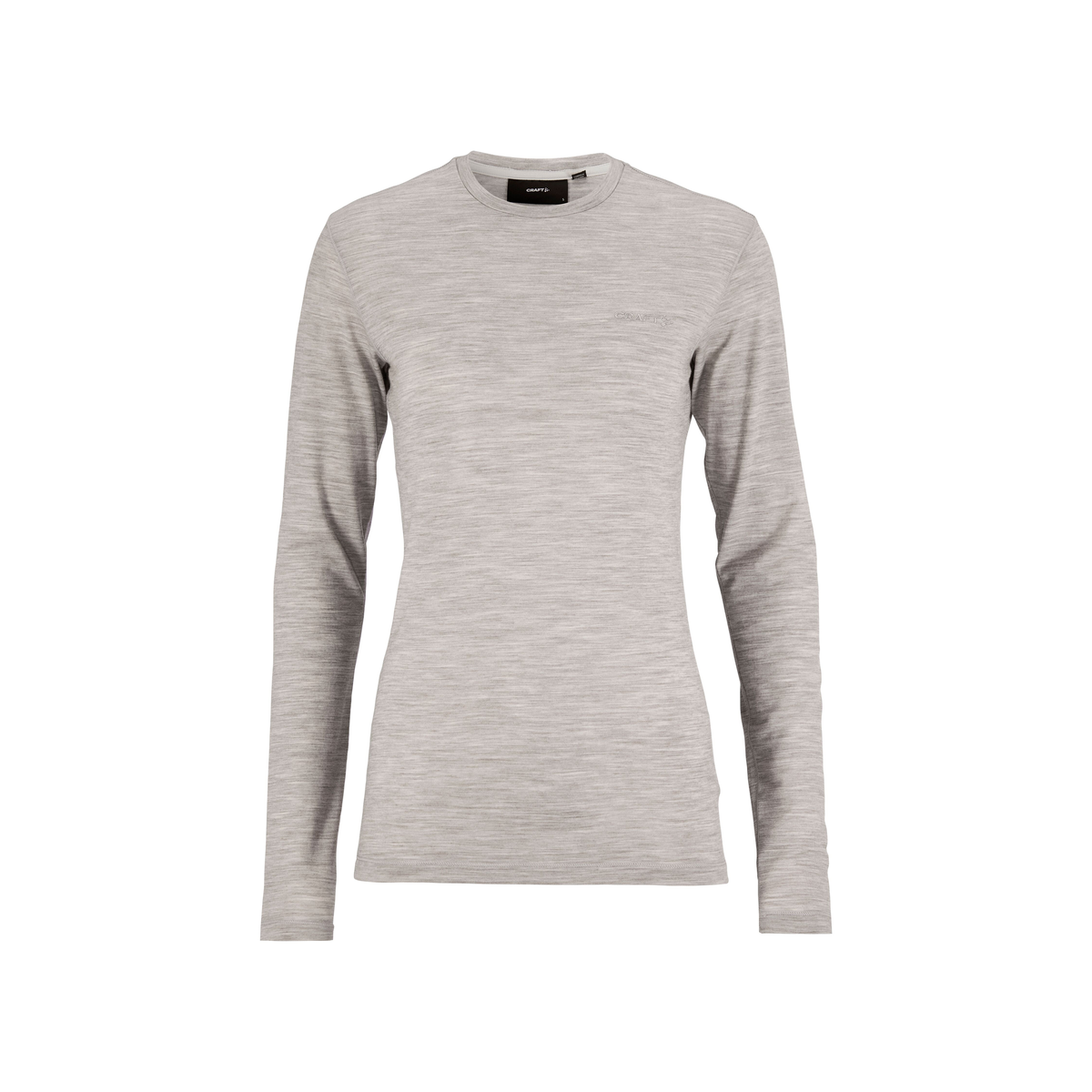 CRAFT Wool 95 LS CN, Šedá
