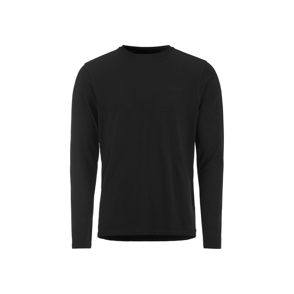 CRAFT Wool 95 LS CN, Čierna