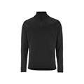 CRAFT Explore Power Fleece Half Zip, Čierna