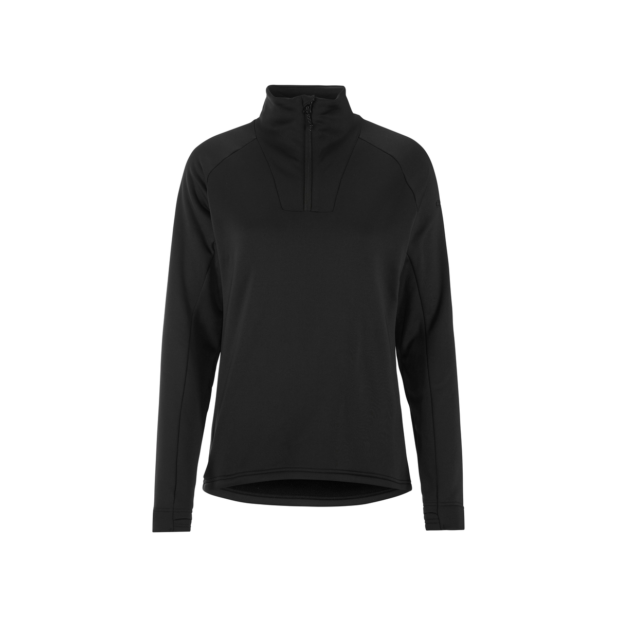 CRAFT Explore Power Fleece Half Zip, Čierna