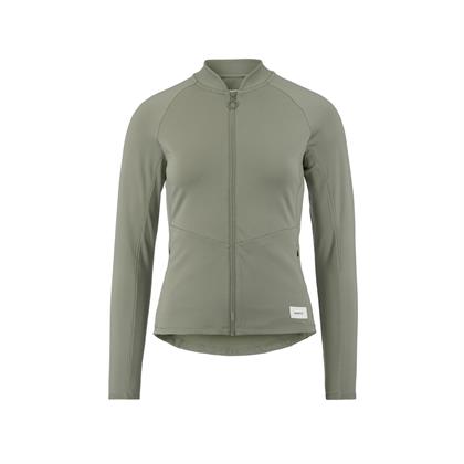 Collective Zip Sweater, Zelená
