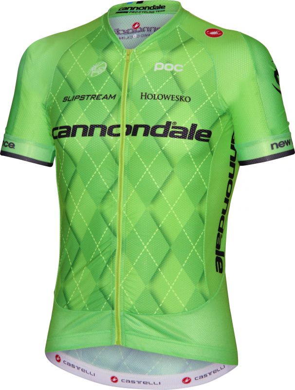 CANNONDALE Pro Cycling Team Dres Aero Race 5.1 Fz Krátky Rukáv (2016)