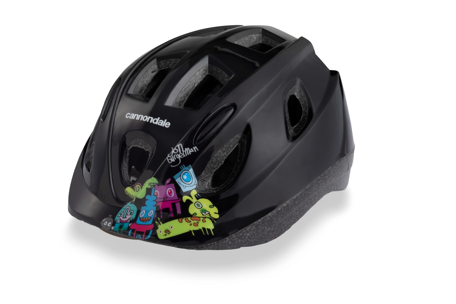CANNONDALE Prilba Dětská Burgerman Colab Kids Blk