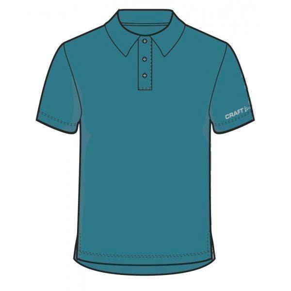 CRAFT Classic Polo Piqu, Modrá