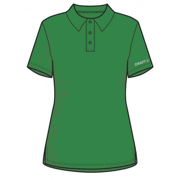 CRAFT Classic Polo Piqu, Svetlozelená