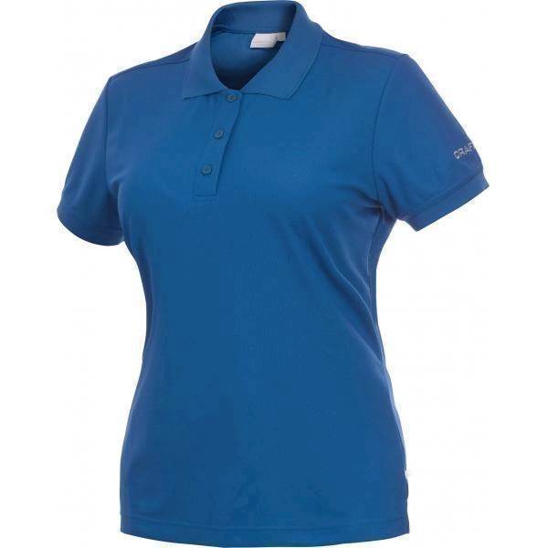 CRAFT Classic Polo Piqu, Modrá