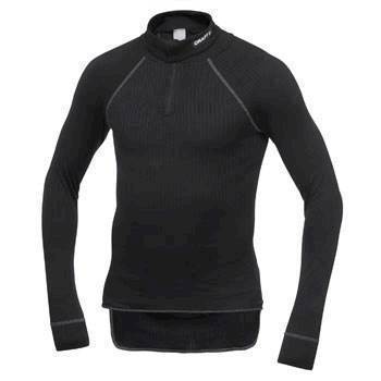 CRAFT Active Turtleneck, Čierna