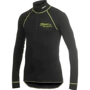 CRAFT Active Turtleneck, Čierna