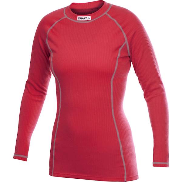 CRAFT Active Crewneck, Červená