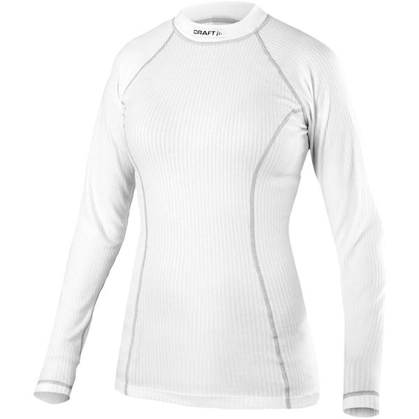 CRAFT Active Crewneck, Biela
