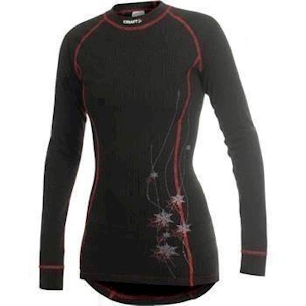 CRAFT Active Crewneck, Čierna