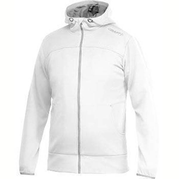 CRAFT Leisure Full Zip, Biela