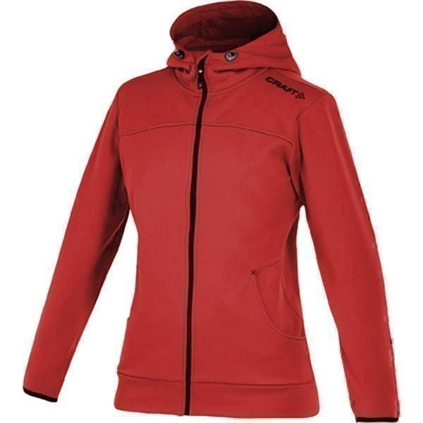 CRAFT Leisure Full Zip, Červená