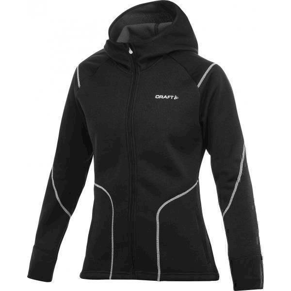 CRAFT Warm Hood Jacket, Čierna