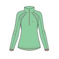 CRAFT Facile Pullover, Svetlozelená