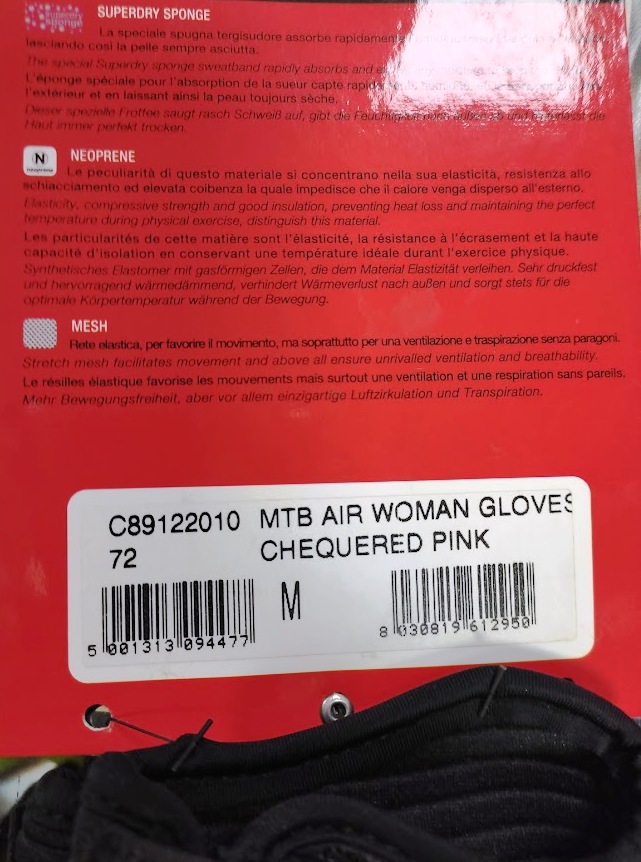 NORTHWAVE Rukavice MTB Air Lady  pink