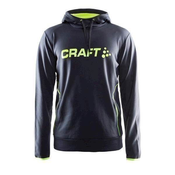 CRAFT Logo Hood, Šedá
