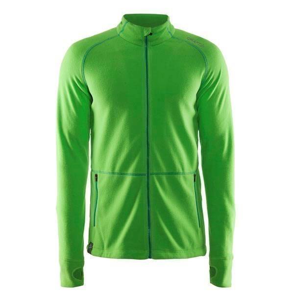 CRAFT Micro Fleece FZ, Zelená