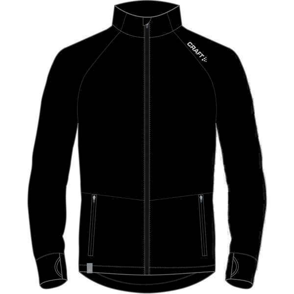 CRAFT Micro Fleece FZ, Čierna