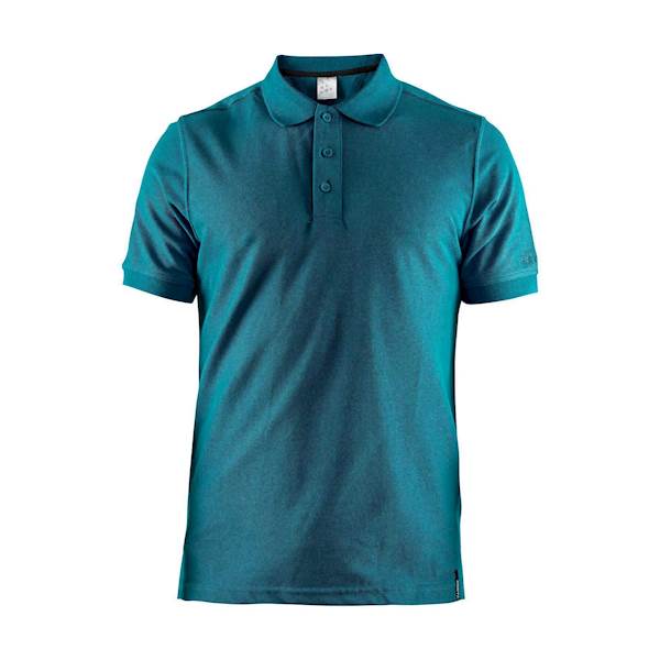 CRAFT Casual Polo Pique, Tmavošedá